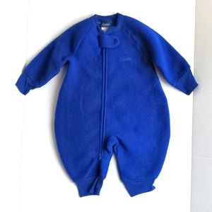 Vintage 80's Carter's fleece jumpsuit